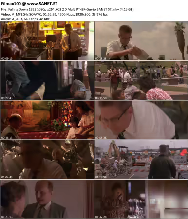Falling Down 1993 1080p x264 AC3 2.0 Multi PT-BR-GuyZo