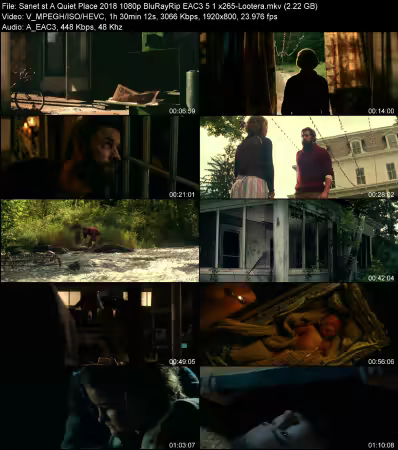 A Quiet Place 2018 1080p BluRayRip EAC3 5.1 x265-Lootera