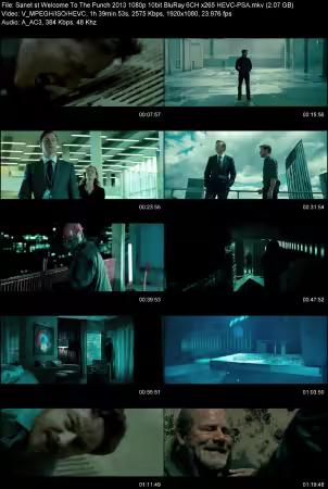 Welcome To The Punch 2013 1080p 10bit BluRay 6CH x265 HEVC-PSA