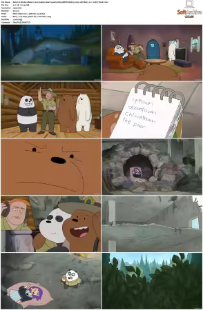 We Bare Bears 2014 S01-S04 1080p MIXED Webrip x265 10bit AAC 2.0-HxD TAoE
