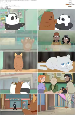 We Bare Bears 2014 S01 S04 1080p MIXED Webrip x265 10bit AAC 2.0-HxD TAoE