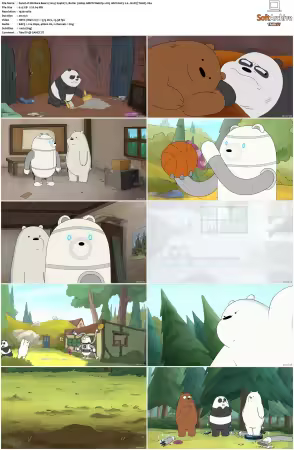 We Bare Bears 2014 S01-S04 1080p MIXED Webrip x265 10bit AAC 2.0-HxD TAoE
