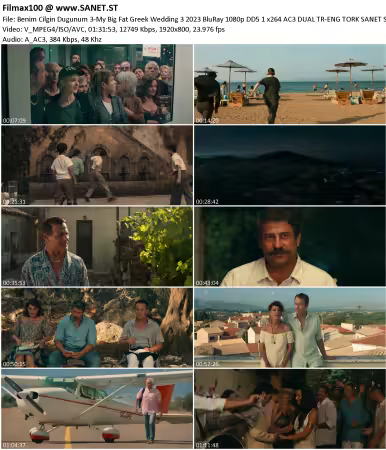 Benim Cilgin Dugunum 3-My Big Fat Greek Wedding 3 2023 BluRay 1080p DD5.1 x264 AC3 DUAL TR-ENG TORK