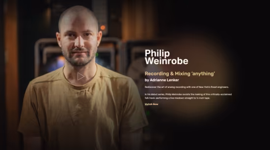 Mix With The Masters - Philip Weinrobe - Mixing Anything