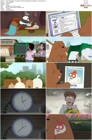 We Bare Bears 2014 S01-S04 1080p MIXED Webrip x265 10bit AAC 2.0-HxD TAoE