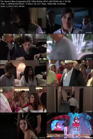Miss Congeniality 2000 1080p BluRay HEVC x265 BONE