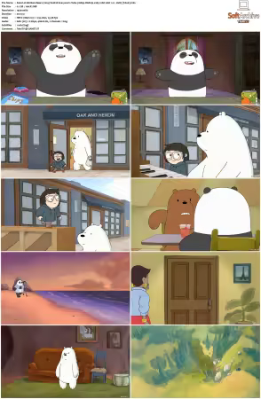 We Bare Bears 2014 S01-S04 1080p MIXED Webrip x265 10bit AAC 2.0-HxD TAoE