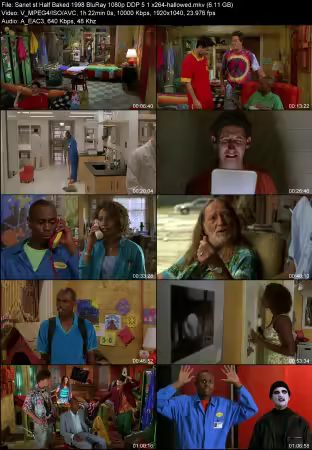 Half Baked 1998 BluRay 1080p DDP 5.1 x264-hallowed