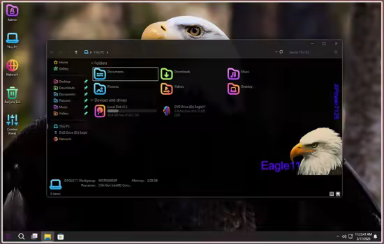 Windows 11 Pro Lite 25H2 Build 26200.8037 Eagle11 Edition