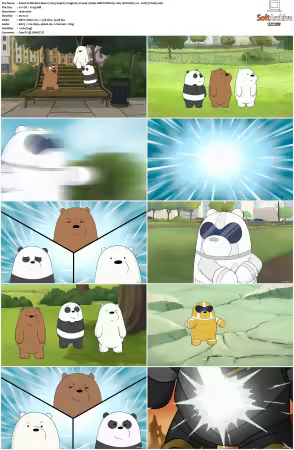We Bare Bears 2014 S01-S04 1080p MIXED Webrip x265 10bit AAC 2.0-HxD TAoE