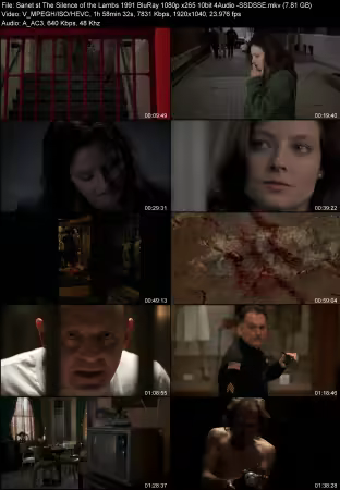 The Silence of the Lambs 1991 BluRay 1080p x265 10bit 4Audio -SSDSSE