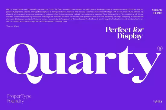 CreativeMarket - Quarty Serif - 19 Fonts 292002767