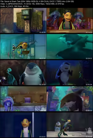 Shark Tale 2004 1080p WEB-DL H 264 DUAL EAC 5.1 TSRG