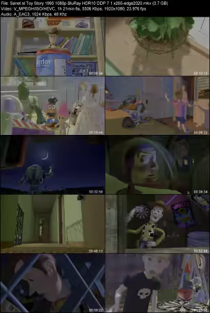 Toy Story 1995 1080p BluRay HDR10 DDP 7.1 x265-edge2020