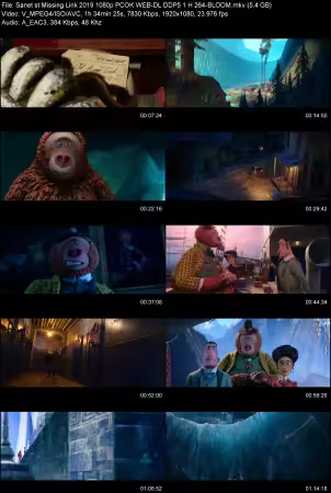 Missing Link 2019 1080p PCOK WEB-DL DDP 5.1 H264-BLOOM