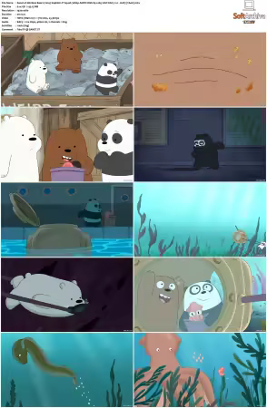 We Bare Bears 2014 S01-S04 1080p MIXED Webrip x265 10bit AAC 2.0-HxD TAoE