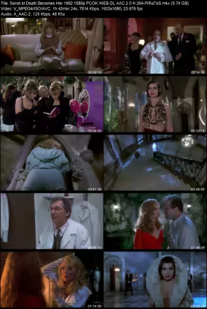 Death Becomes Her 1992 1080p PCOK WEB-DL AAC 2.0 H264-PiRaTeS