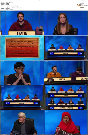 University Challenge S51 PDTV x264-Mixed