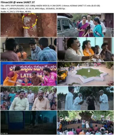 UPPU KAPPURAMBU 2025 1080p AMZN WEB-DL H 264 DDP5.1 Atmos-ADWeb