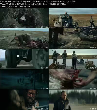 Sisu 2022 1080p AMZN WEB-DL DDP 5.1 H264-PiRaTeS