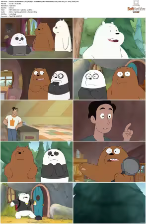 We Bare Bears 2014 S01-S04 1080p MIXED Webrip x265 10bit AAC 2.0-HxD TAoE