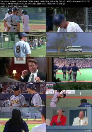 Major League Back To The Minors 1998 1080p BluRayRip EAC3 5.1 x265-Lootera