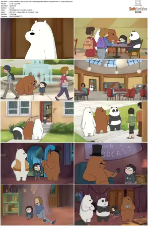 We Bare Bears 2014 S01 S04 1080p MIXED Webrip x265 10bit AAC 2.0-HxD TAoE