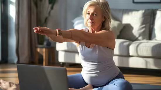 Stretch classes for the over 50s