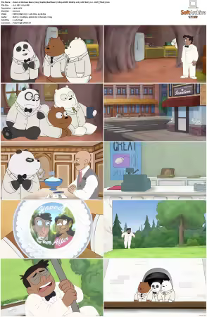 We Bare Bears 2014 S01-S04 1080p MIXED Webrip x265 10bit AAC 2.0-HxD TAoE