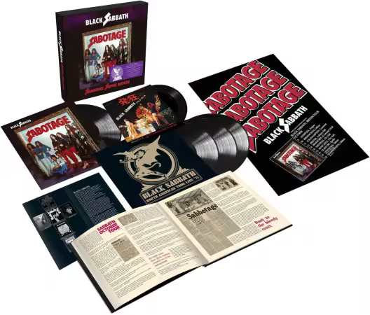 Black Sabbath - North American Tour Live '75[Sabotage Super Deluxe Box, 3xLP] (2021) Hi-Res