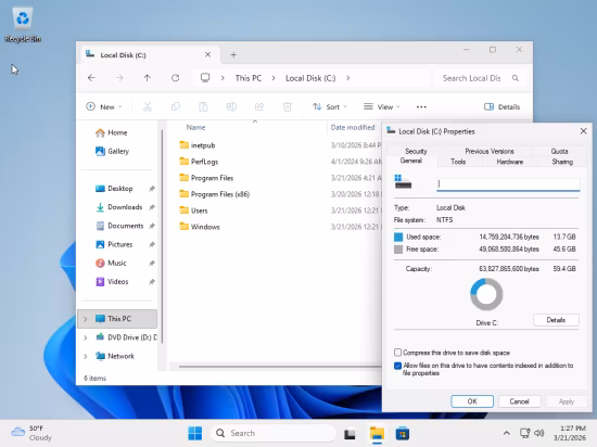 tiny11 Core 25H2 Build 26200.8037 Multilingual Preactivated