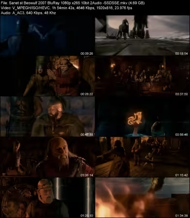 Beowulf 2007 BluRay 1080p x265 10bit 2Audio -SSDSSE