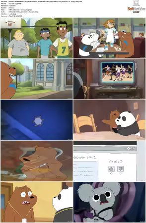 We Bare Bears 2014 S01 S04 1080p MIXED Webrip x265 10bit AAC 2.0-HxD TAoE