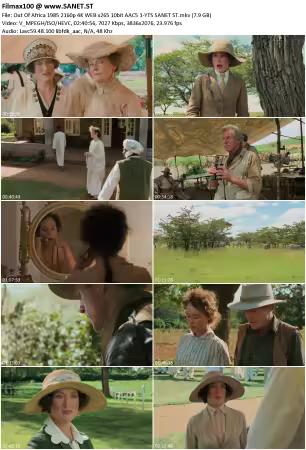 Out Of Africa 1985 2160p 4K WEB x265 10bit AAC5.1-YTS
