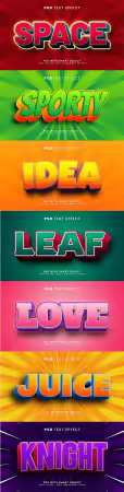 Psd text effect set vol 149