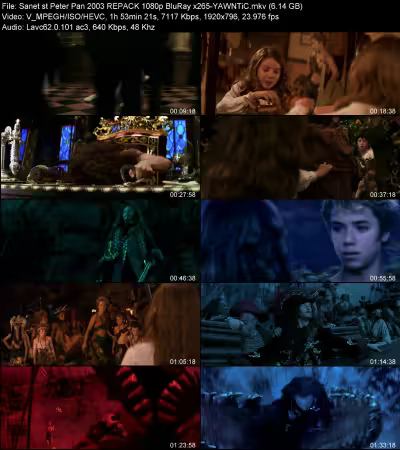 Peter Pan 2003 REPACK 1080p BluRay x265-YAWNTiC