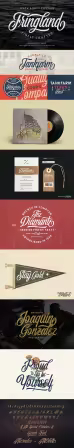 Fringland - Casual Script Typeface