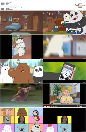 We Bare Bears 2014 S01-S04 1080p MIXED Webrip x265 10bit AAC 2.0-HxD TAoE