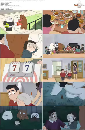 We Bare Bears 2014 S01-S04 1080p MIXED Webrip x265 10bit AAC 2.0-HxD TAoE