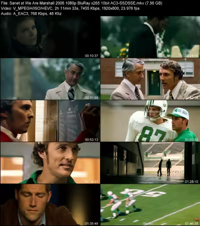 We Are Marshall 2006 1080p BluRay x265 10bit AC3-SSDSSE