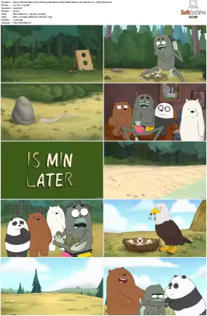 We Bare Bears 2014 S01-S04 1080p MIXED Webrip x265 10bit AAC 2.0-HxD TAoE