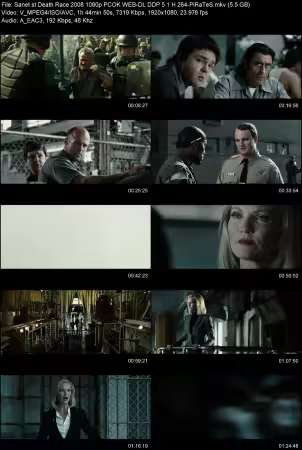 Death Race 2008 1080p PCOK WEB-DL DDP 5.1 H264-PiRaTeS