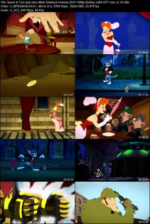 Tom and Jerry Meet Sherlock Holmes 2010 1080p BluRay x264-OFT