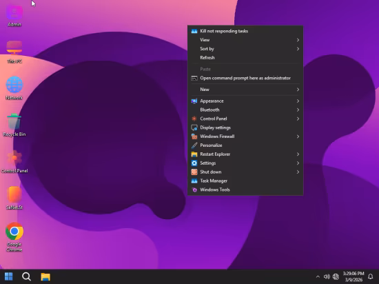 Windows 11 Pro Lite 25H2 Build 26200.7623 Plat11 Edition