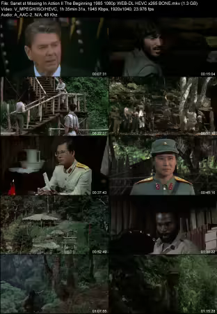 Missing In Action II The Beginning 1985 1080p WEB-DL HEVC x265 BONE