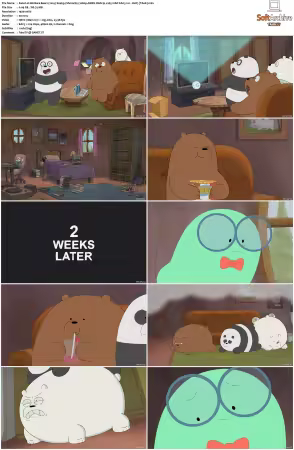 We Bare Bears 2014 S01-S04 1080p MIXED Webrip x265 10bit AAC 2.0-HxD TAoE