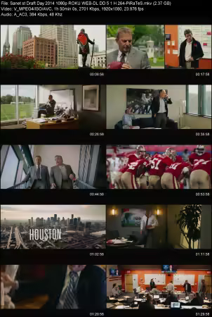 Draft Day 2014 1080p ROKU WEB-DL DD 5.1 H264-PiRaTeS