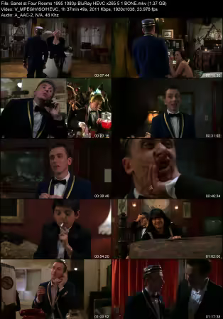 Four Rooms 1995 1080p BluRay HEVC x265 5.1 BONE