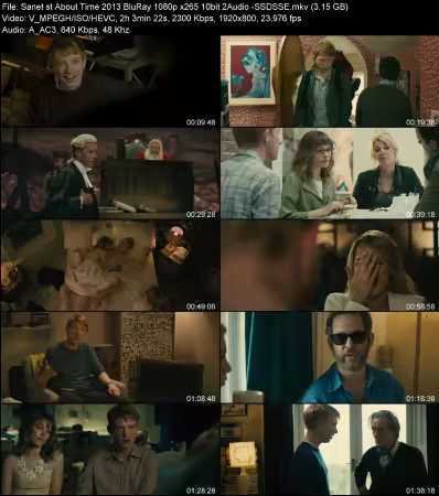 About Time 2013 BluRay 1080p x265 10bit 2Audio -SSDSSE