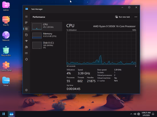 Windows 11 Enterprise LTSC Lite 24H2 Build 26100.7840 Dawn OS Edition